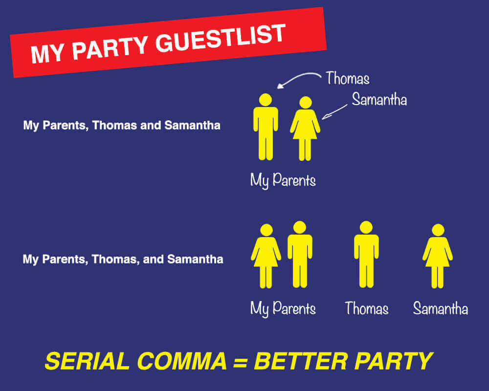 The Serial (Oxford) Comma: When and Why To Use It